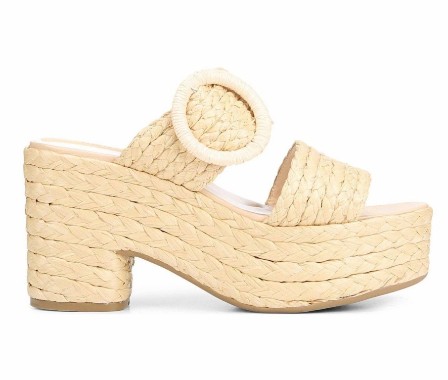 Espadrille Sandals * | Women'S Franco Sarto Costa Heeled Dress Sandals