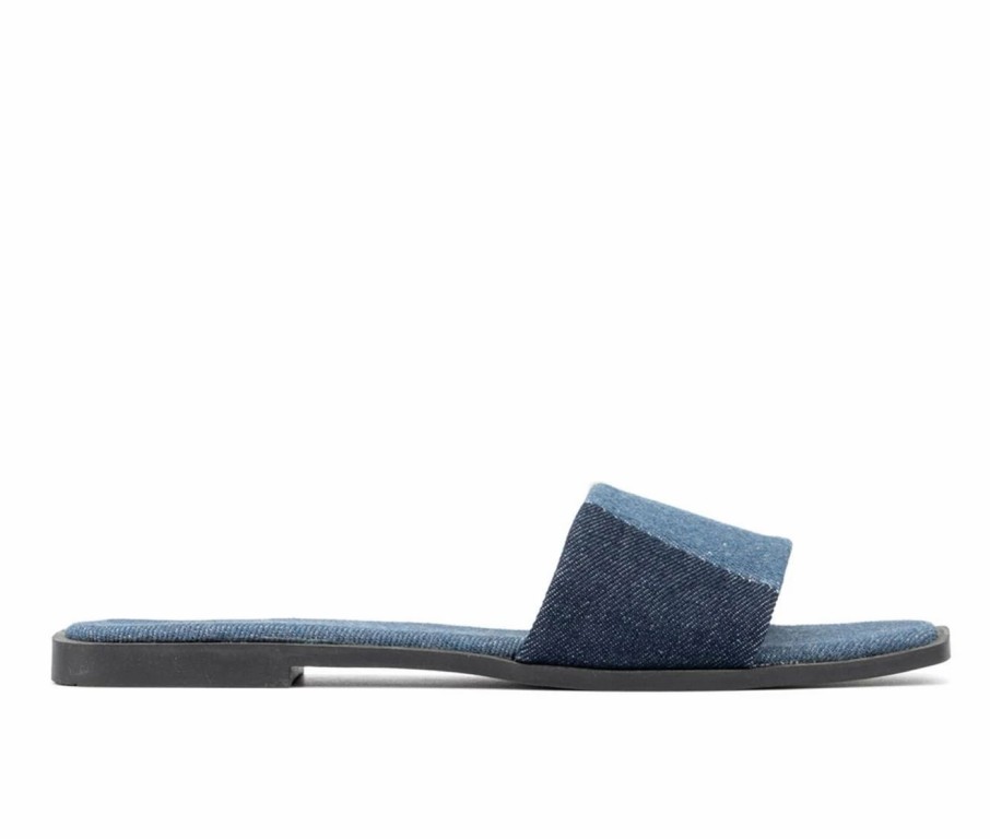 Flat Sandals * | Women'S New York And Company Janice Sandals