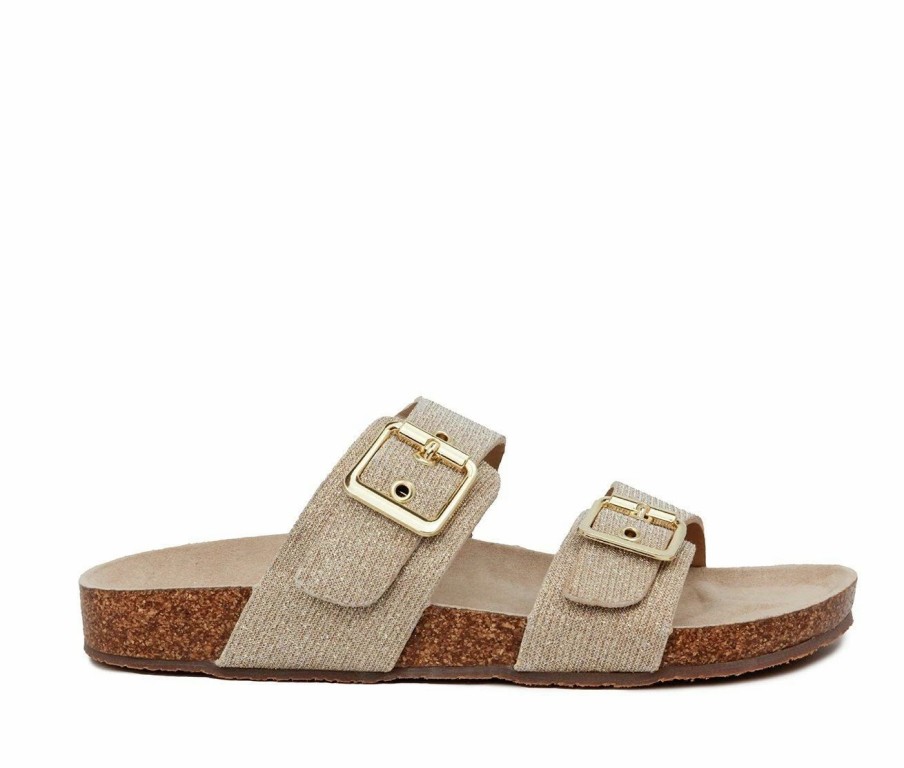 Footbed Sandals * | Women'S Jones Ny Weslee Footbed Sandals