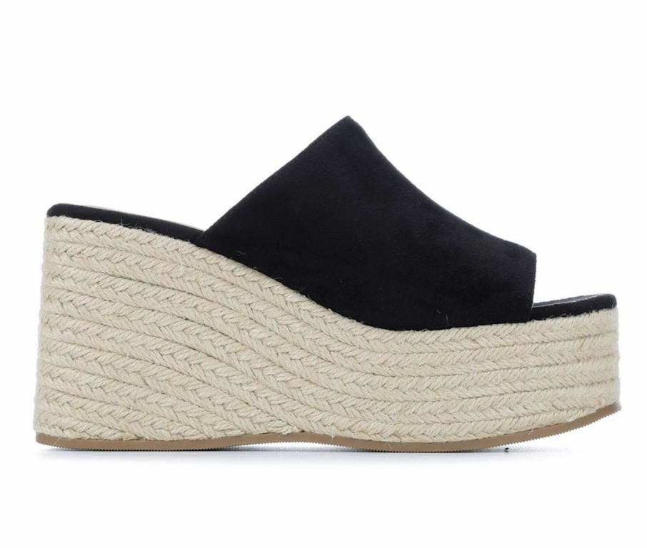 Platform Sandals * | Women'S Y-Not Meimei Espadrille Wedges