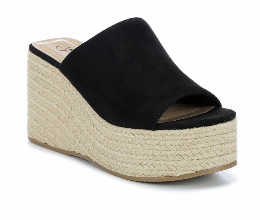 Platform Sandals * | Women'S Y-Not Meimei Espadrille Wedges