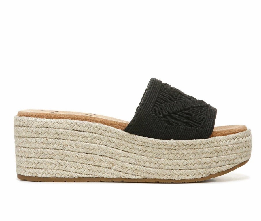 Espadrille Sandals * | Women'S Zodiac June Crochet Platform Wedge Sandals