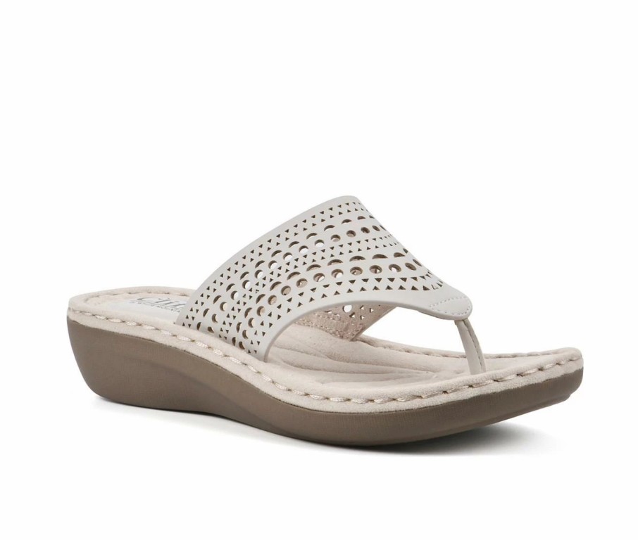 Flip-Flops * | Women'S Cliffs By White Mountain Compact Flip-Flops