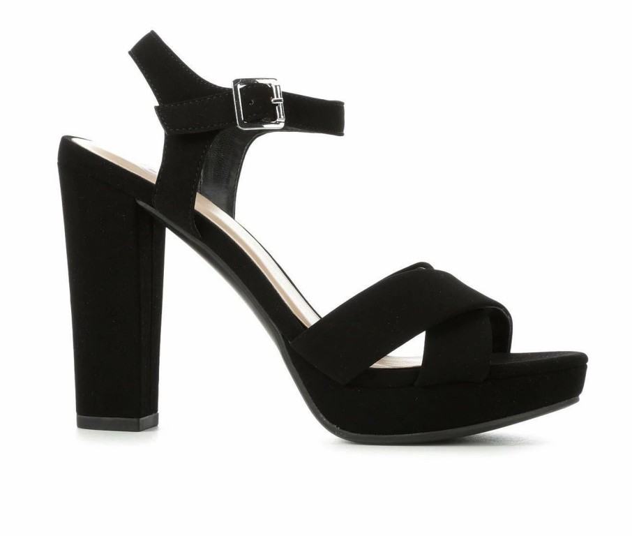 Heeled Sandals * | Women'S Delicious Keeper Heeled Sandals