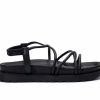 Footbed Sandals * | Women'S Olivia Miller Venus Strappy Footbed Sandals