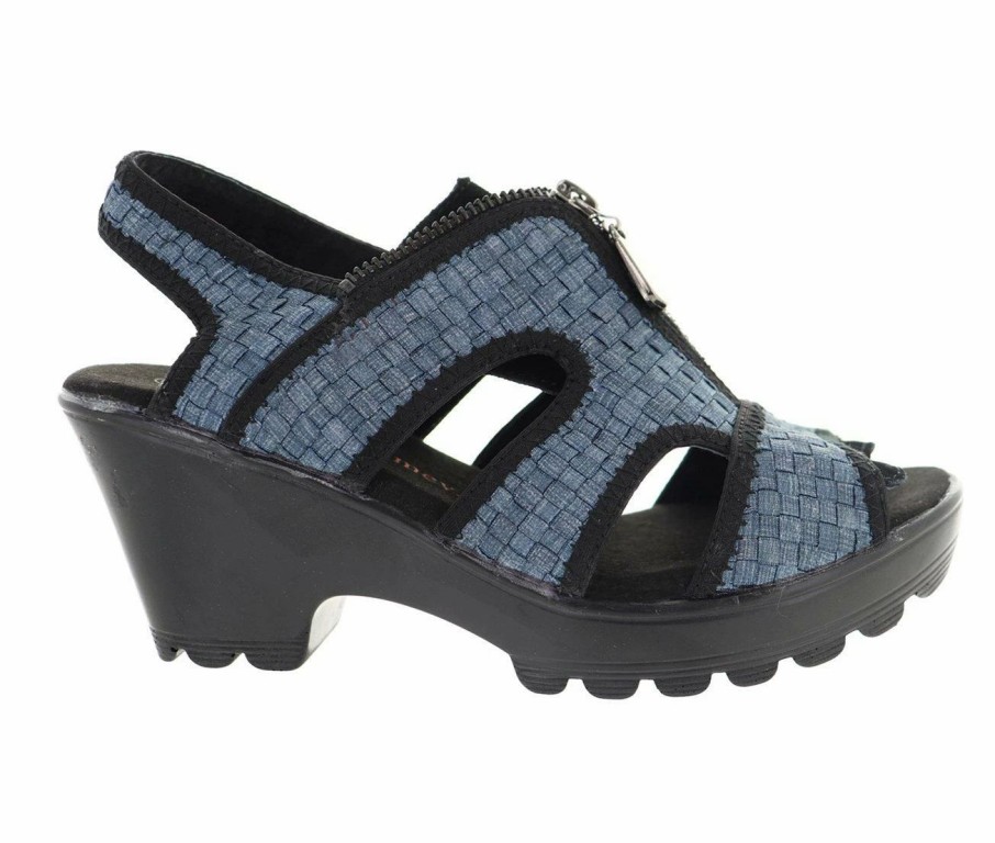 Platform Sandals * | Women'S Bernie Mev Lina Heeled Sandals