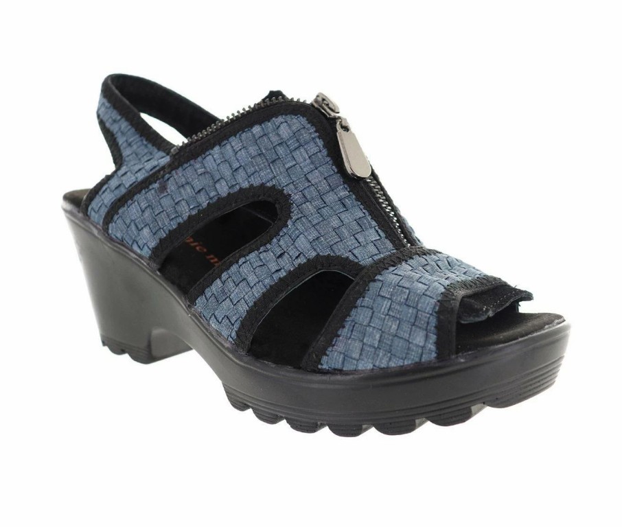 Platform Sandals * | Women'S Bernie Mev Lina Heeled Sandals