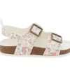 Flat Sandals * | Girls' Oshkosh B'Gosh Toddler & Little Kid Noelia Footbed Sandals