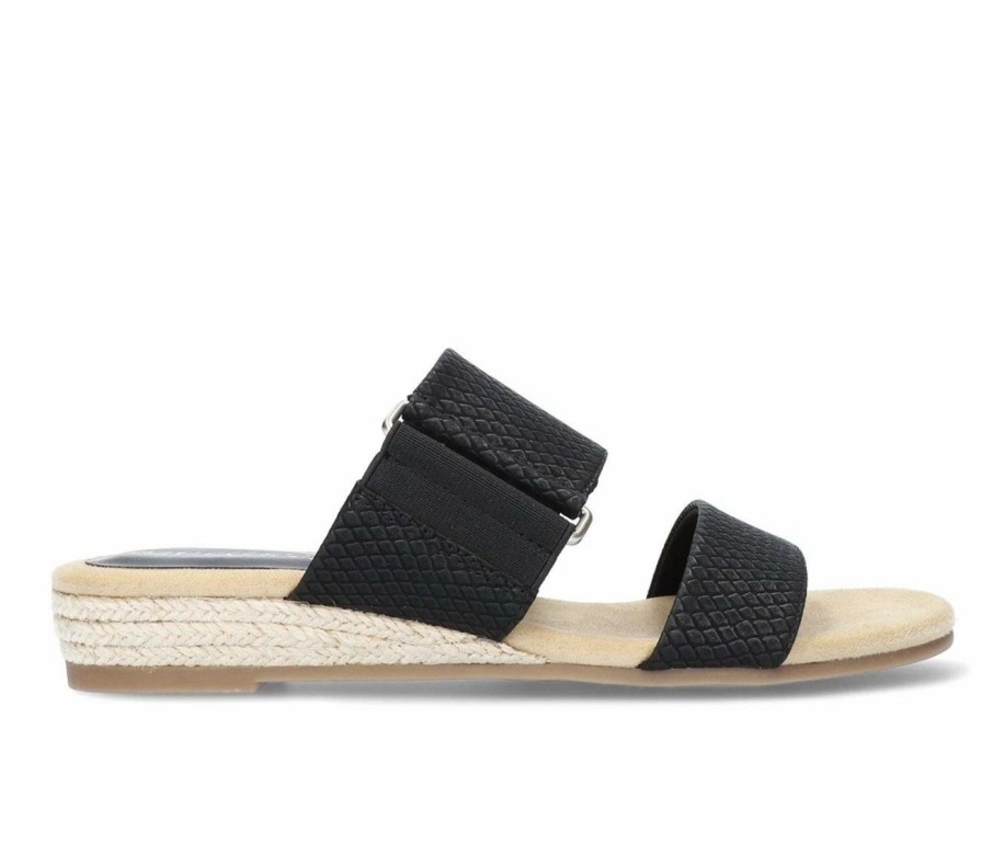 Flat Sandals * | Women'S Easy Street Olympia Slide Sandals