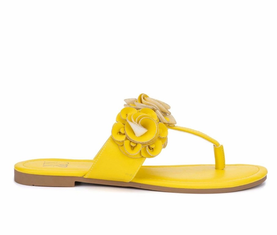 Flip-Flops * | Women'S New York And Company Liana Sandals