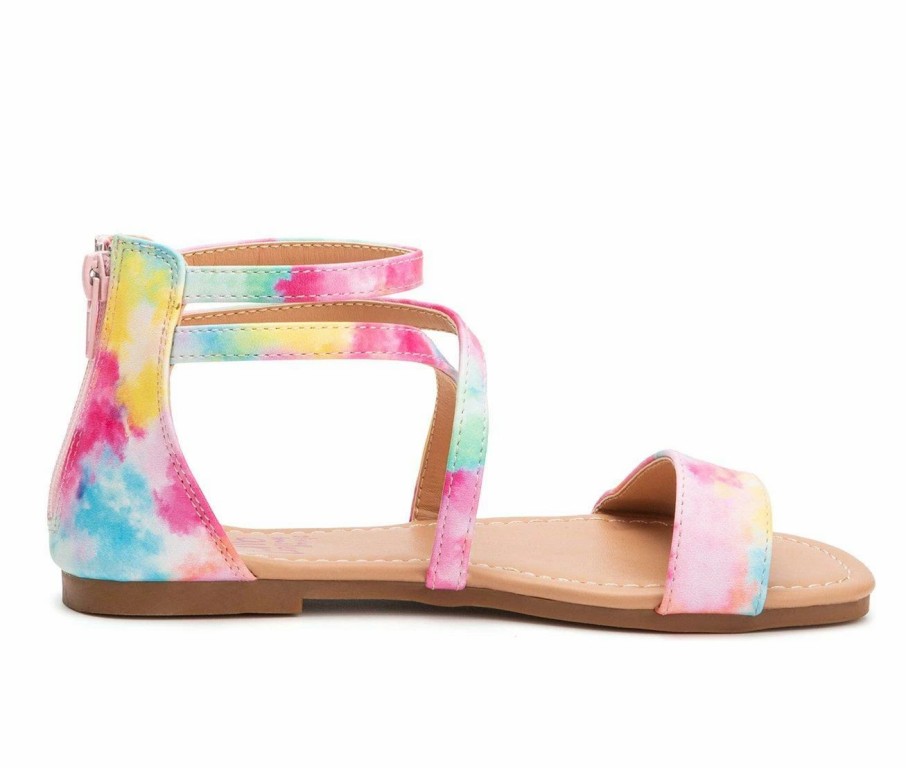 Flat Sandals * | Girls' Olivia Miller Little Kid & Big Kid Color Ensemble Sandals