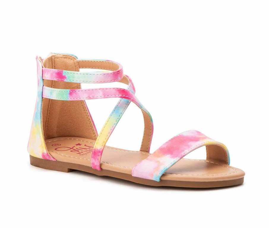 Flat Sandals * | Girls' Olivia Miller Little Kid & Big Kid Color Ensemble Sandals