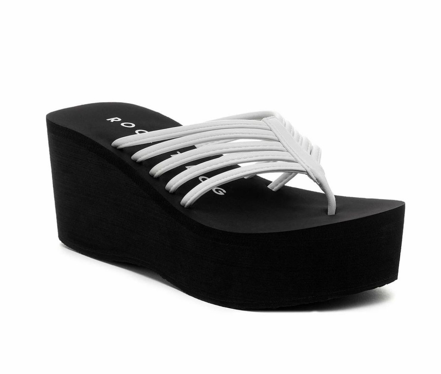 Platform Sandals * | Women'S Rocket Dog Crushcage Platform Flip-Flops