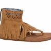 Flat Sandals * | Women'S Dingo Boot Heat Wave Footbed Sandals