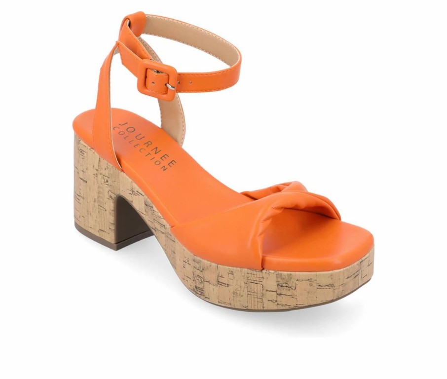 Platform Sandals * | Women'S Journee Collection Eianna Dress Sandals