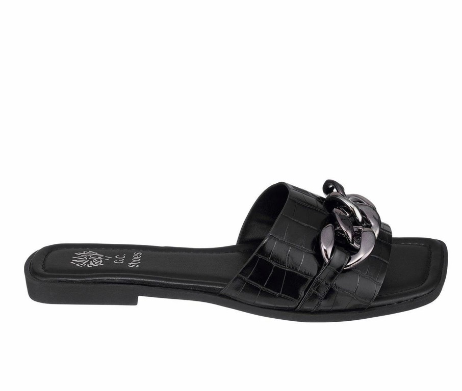 Flat Sandals * | Women'S Gc Shoes Rina Sandals