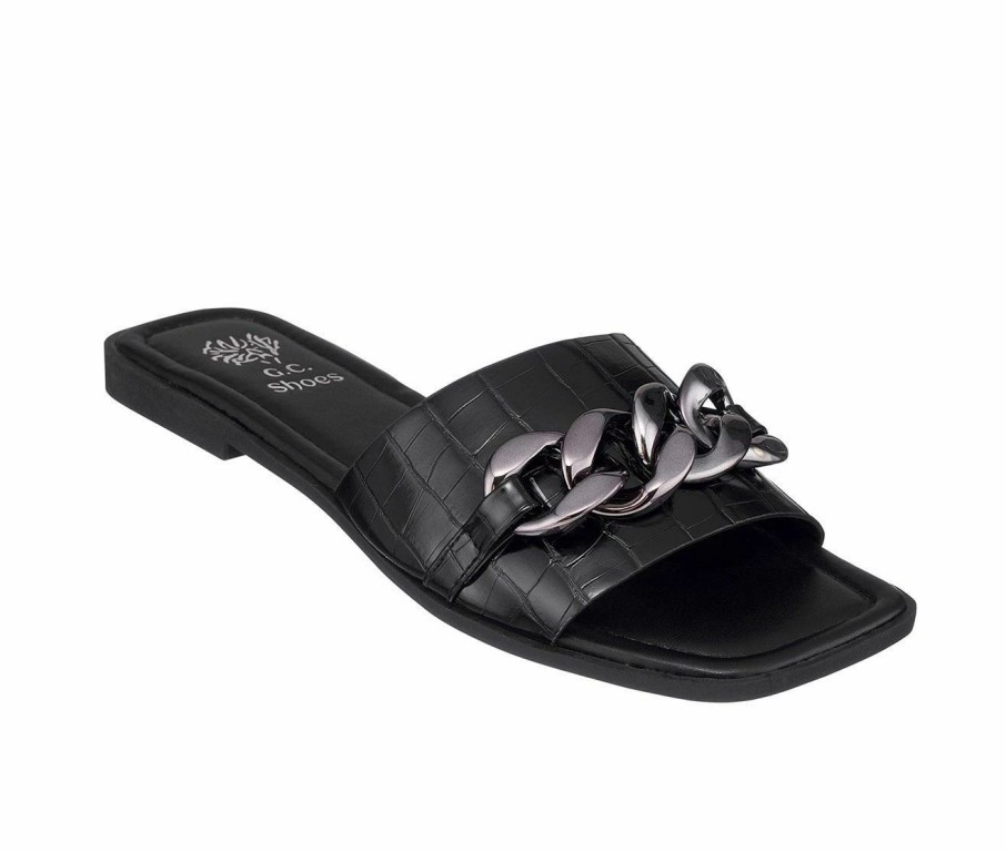 Flat Sandals * | Women'S Gc Shoes Rina Sandals