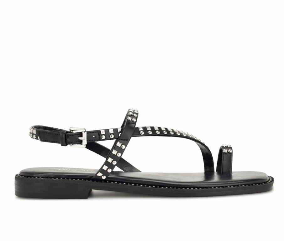 Flat Sandals * | Women'S Nine West Embra Strappy Sandals