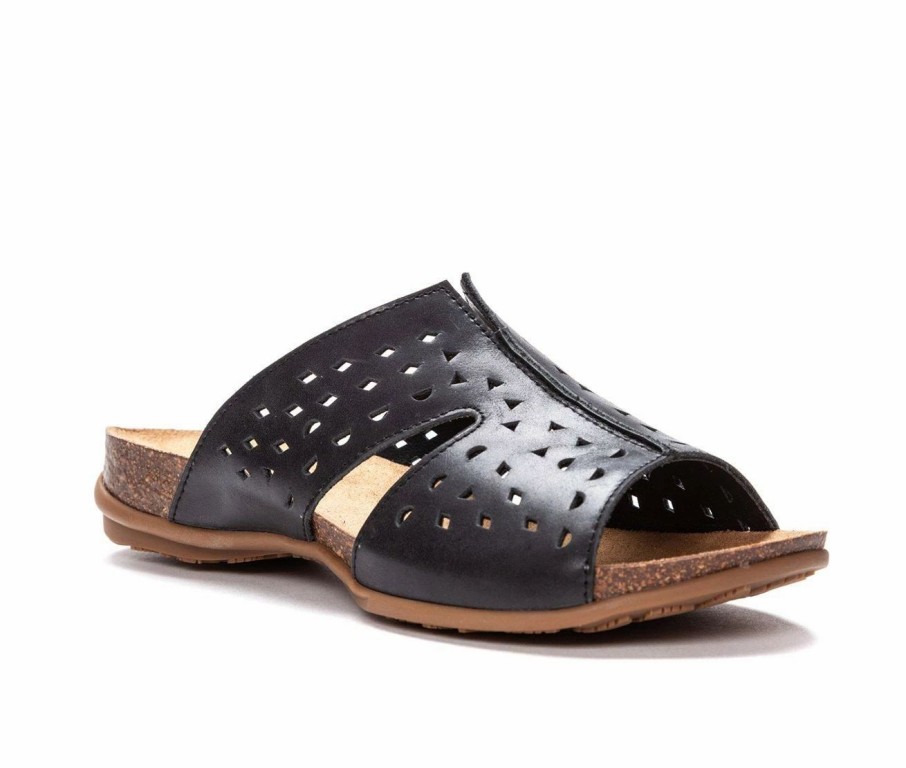 Flat Sandals * | Women'S Propet Fionna Footbed Sandals