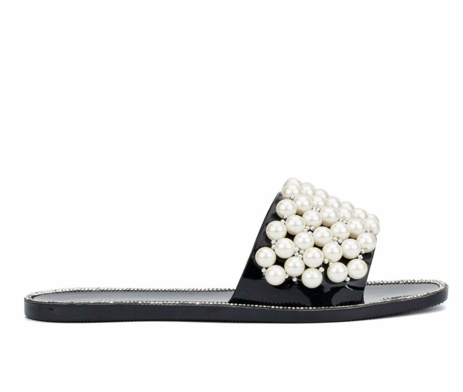 Flat Sandals * | Women'S Olivia Miller Everleigh Sandals