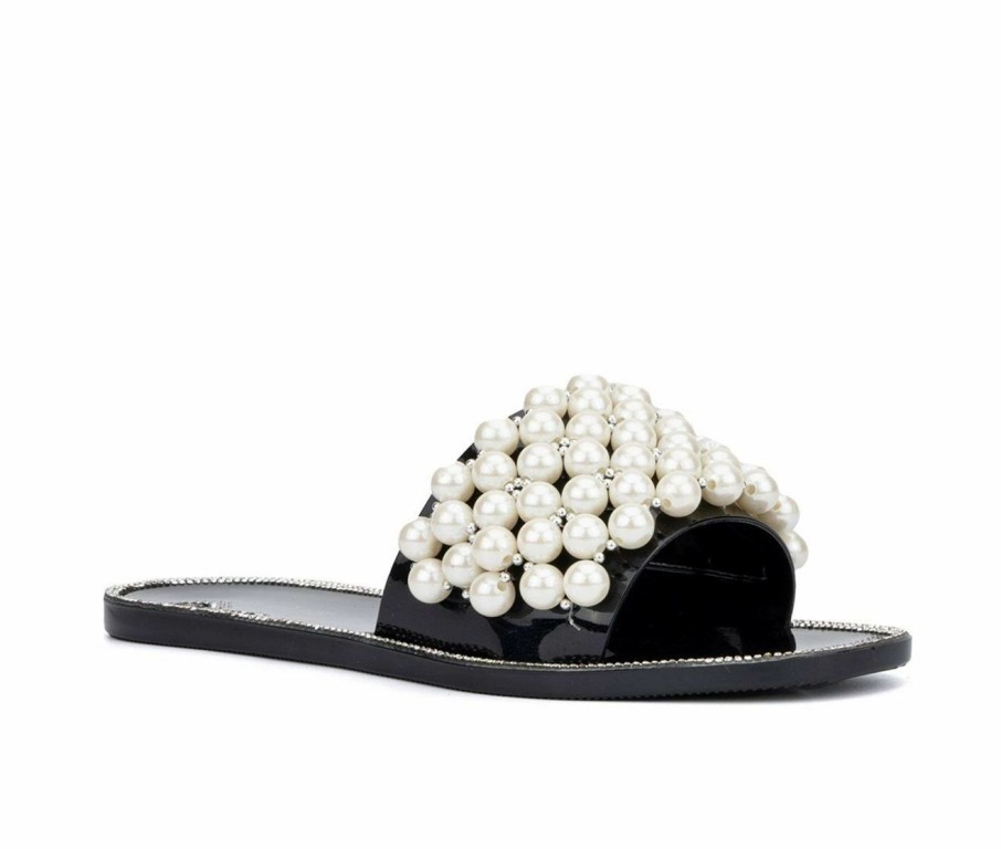 Flat Sandals * | Women'S Olivia Miller Everleigh Sandals