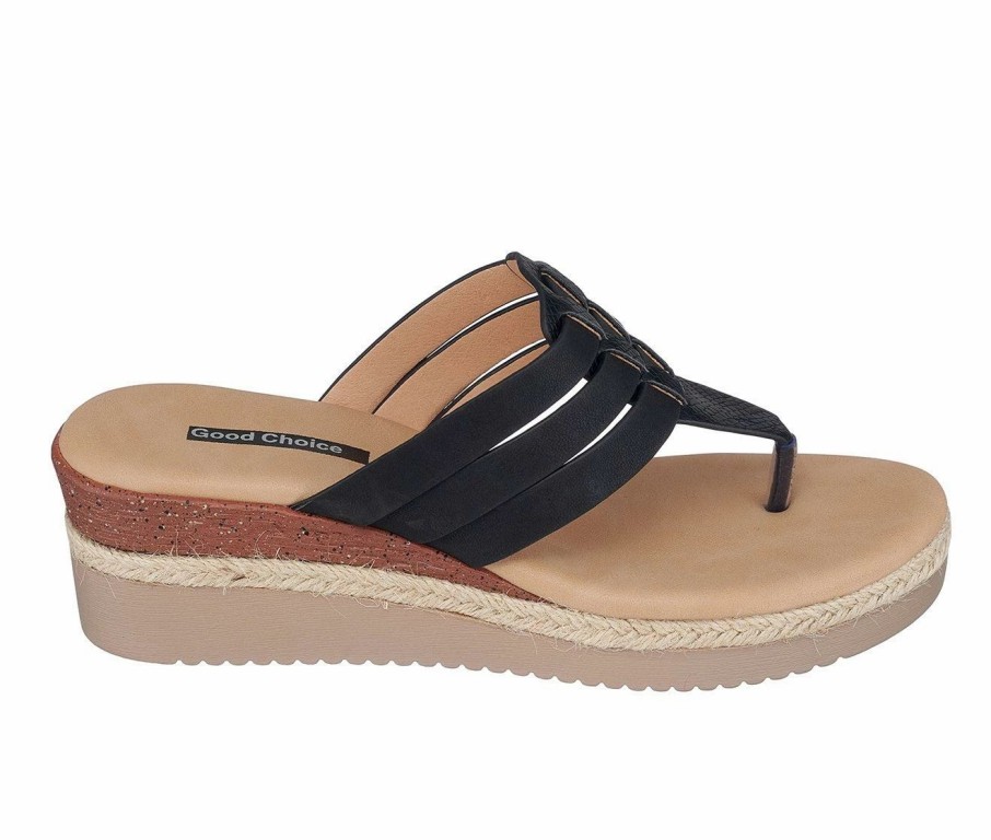 Flip-Flops * | Women'S Gc Shoes Garson Wedge Sandals