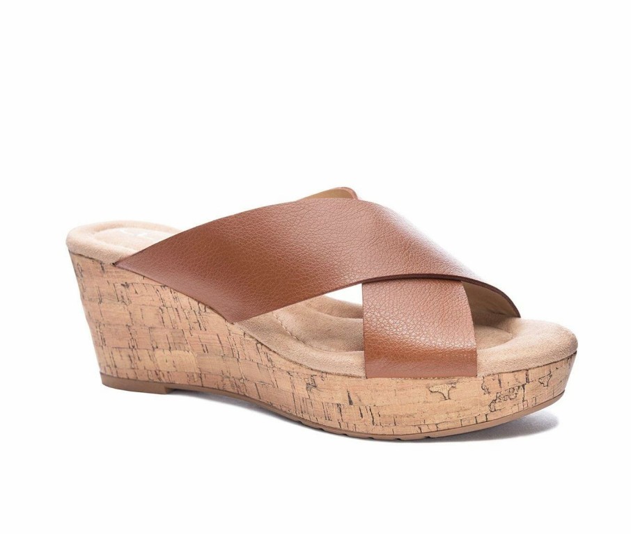 Platform Sandals * | Women'S Cl By Laundry Dream Day Tumble Platform Wedge Sandals