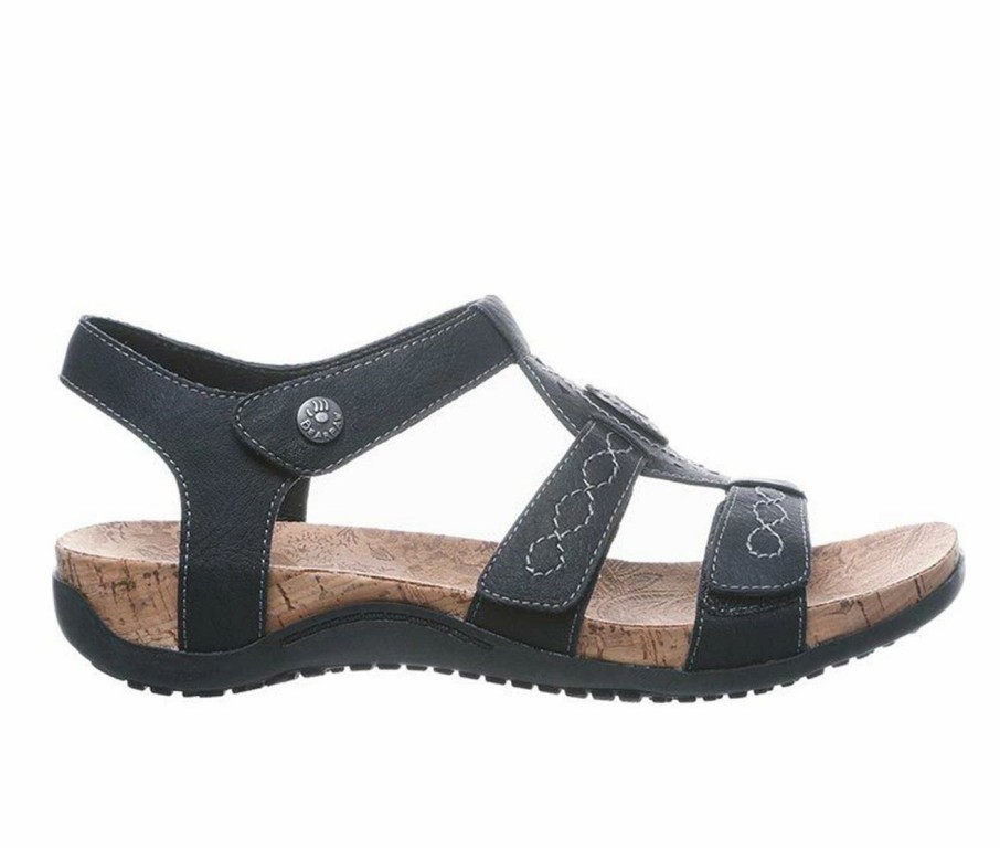 Flat Sandals * | Women'S Bearpaw Ridley Ii Wide Width Sandals