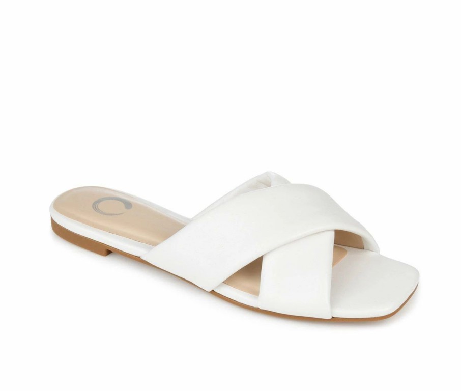 Flat Sandals * | Women'S Journee Collection Carlotta Slip-On Sandals